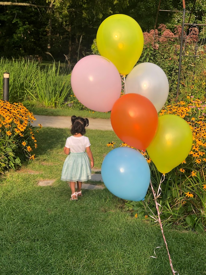 Yusra’s 2nd Birthday: Bubbles!